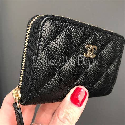 best chanel small wallet|chanel small wallet with zipper.